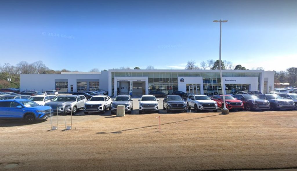 VW of Spartanburg near Greenville