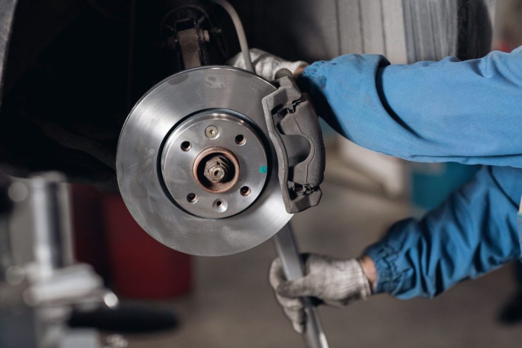 Brake replacement at Volkswagen of Spartanburg