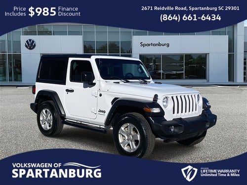 2022 Jeep Wrangler Sport S