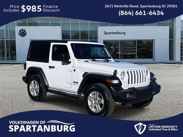 2022 Jeep Wrangler Sport S