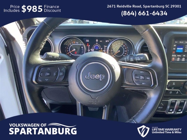 2022 Jeep Wrangler Sport S