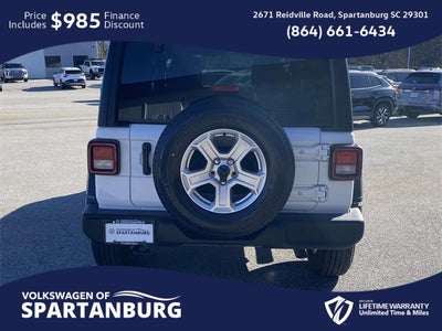 2022 Jeep Wrangler Sport S