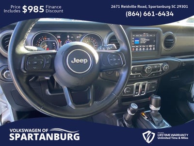 2022 Jeep Wrangler Sport S