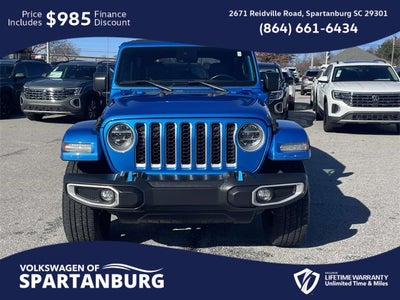 2022 Jeep Wrangler Unlimited Sahara 4xe