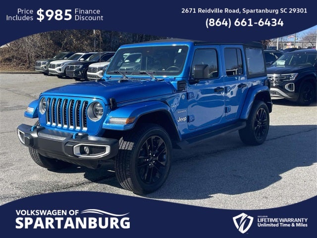 2022 Jeep Wrangler Unlimited Sahara 4xe