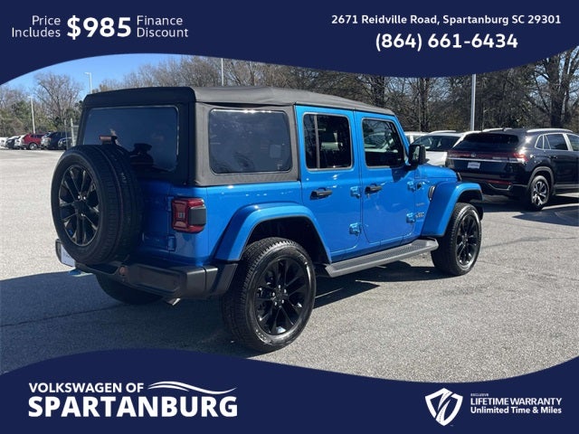 2022 Jeep Wrangler Unlimited Sahara 4xe
