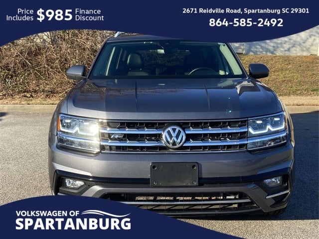 2019 Volkswagen Atlas 3.6L V6 SE R-Line