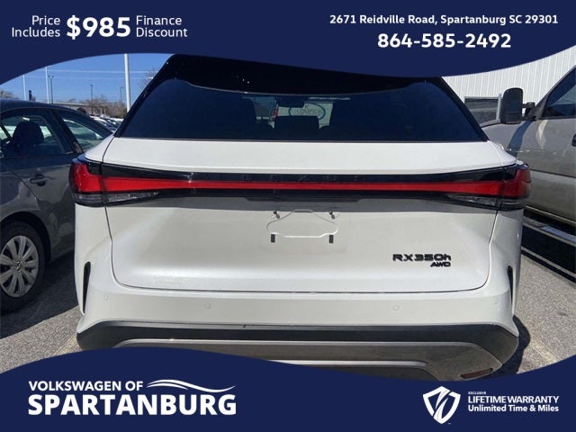 2025 Lexus RX 350h Premium