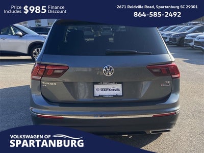 2018 Volkswagen Tiguan 2.0T SE 4Motion