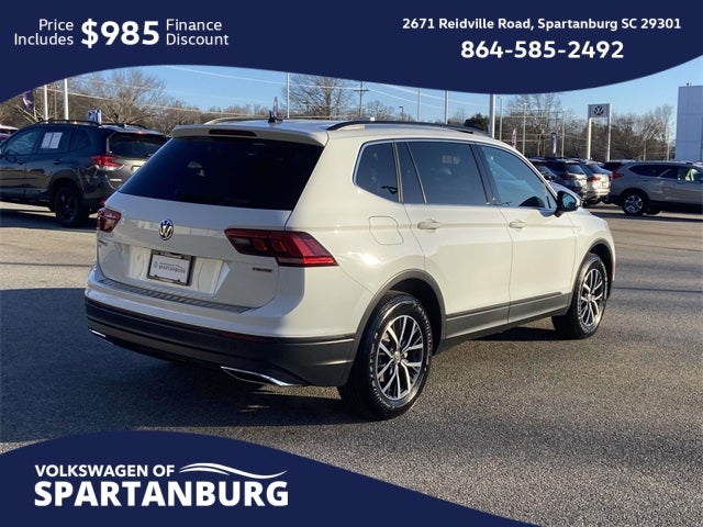 2019 Volkswagen Tiguan 2.0T SE 4Motion