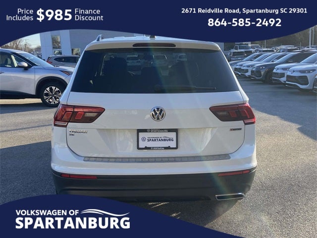 2019 Volkswagen Tiguan 2.0T SE 4Motion
