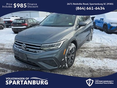 2022 Volkswagen Tiguan 2.0T SE