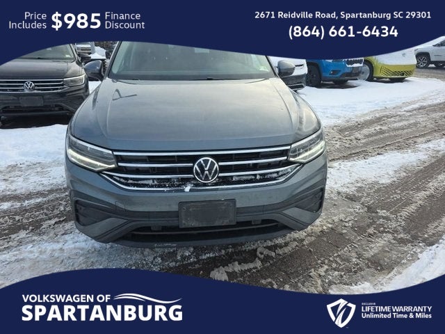2022 Volkswagen Tiguan 2.0T SE