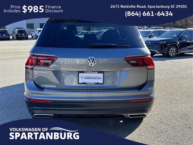 2019 Volkswagen Tiguan 2.0T SE