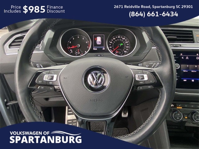 2021 Volkswagen Tiguan 2.0T SE R-Line Black