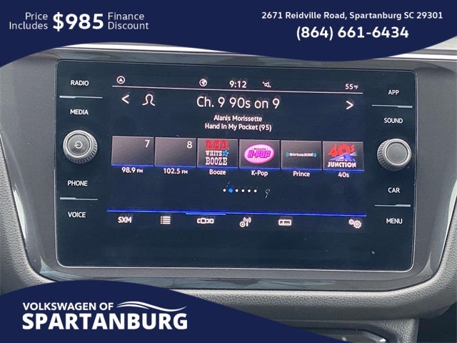 2021 Volkswagen Tiguan 2.0T SE R-Line Black