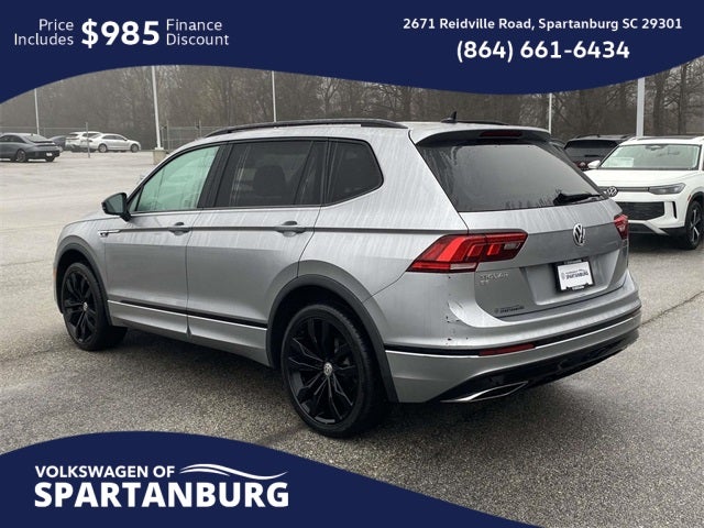 2021 Volkswagen Tiguan 2.0T SE R-Line Black