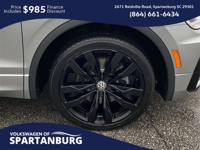 2021 Volkswagen Tiguan 2.0T SE R-Line Black