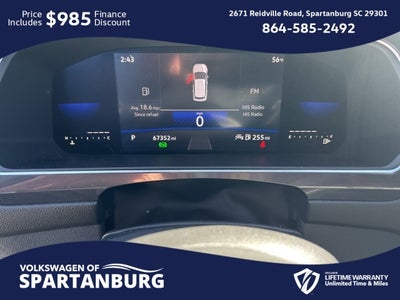 2022 Volkswagen Tiguan 2.0T SE R-Line Black