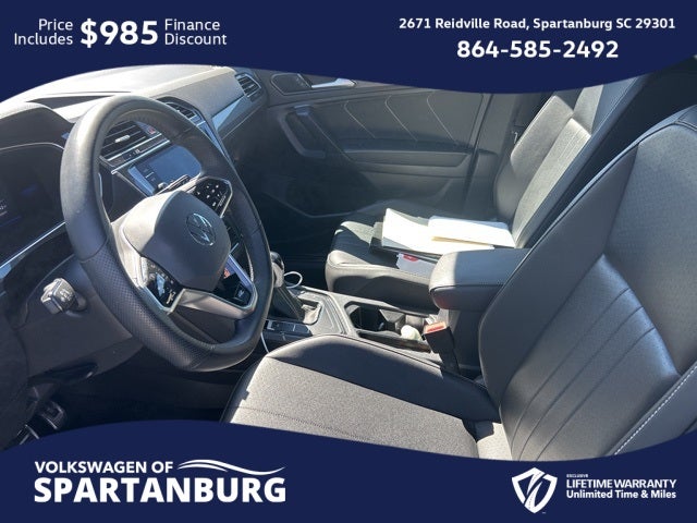 2022 Volkswagen Tiguan 2.0T SE R-Line Black