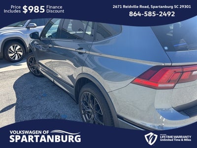 2022 Volkswagen Tiguan 2.0T SE R-Line Black