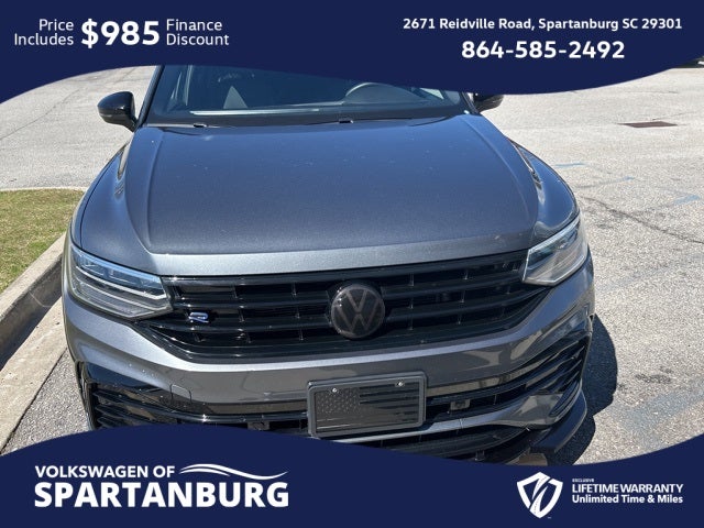 2022 Volkswagen Tiguan 2.0T SE R-Line Black