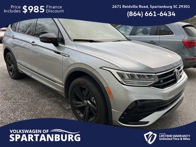 2024 Volkswagen Tiguan 2.0T SE R-Line Black