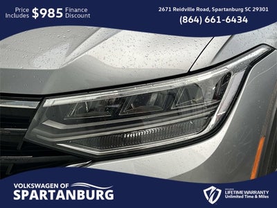 2024 Volkswagen Tiguan 2.0T SE R-Line Black