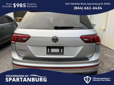 2024 Volkswagen Tiguan 2.0T SE R-Line Black