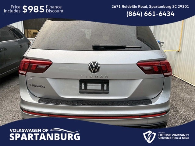 2024 Volkswagen Tiguan 2.0T SE R-Line Black