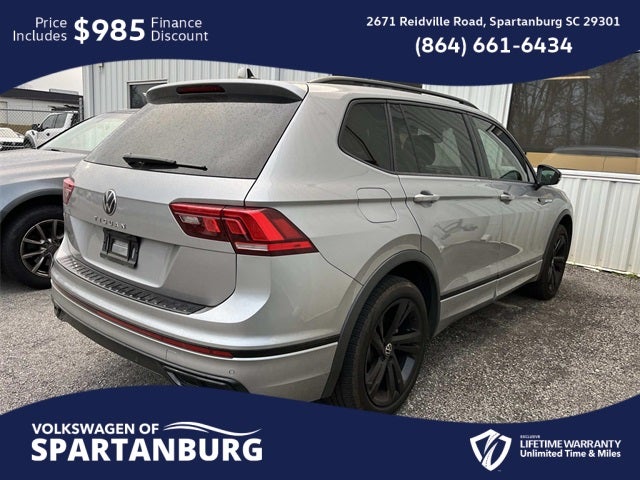 2024 Volkswagen Tiguan 2.0T SE R-Line Black