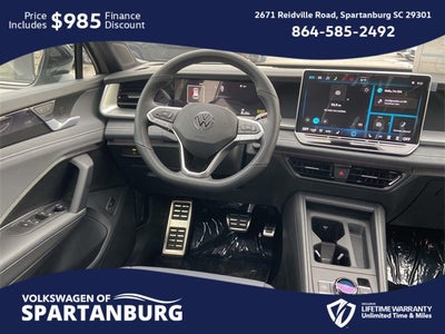 2026 Volkswagen Tiguan 2.0T SE R-Line Black