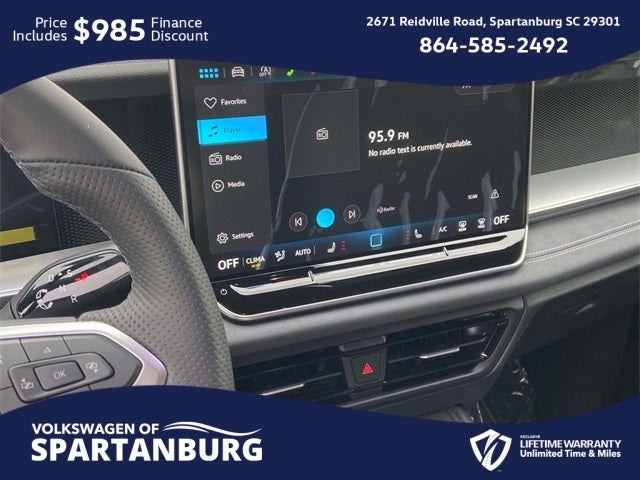 2026 Volkswagen Tiguan 2.0T SE R-Line Black