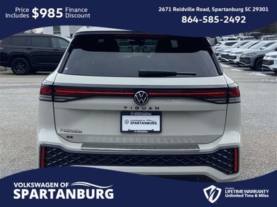 2026 Volkswagen Tiguan 2.0T SE R-Line Black