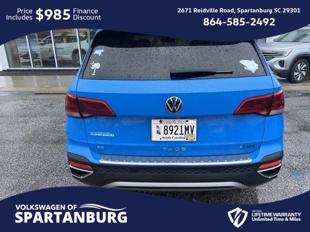 2024 Volkswagen Taos 1.5T SE