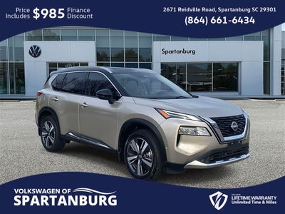 2022 Nissan Rogue Platinum