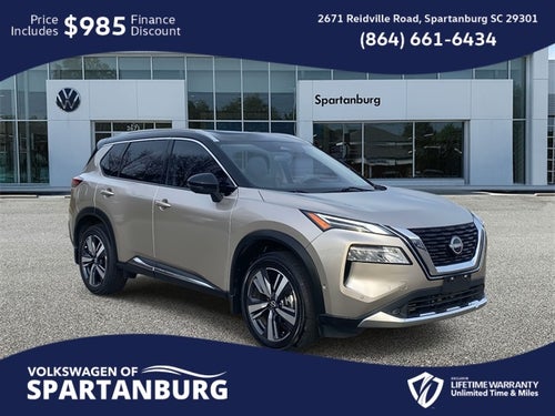 2022 Nissan Rogue Platinum