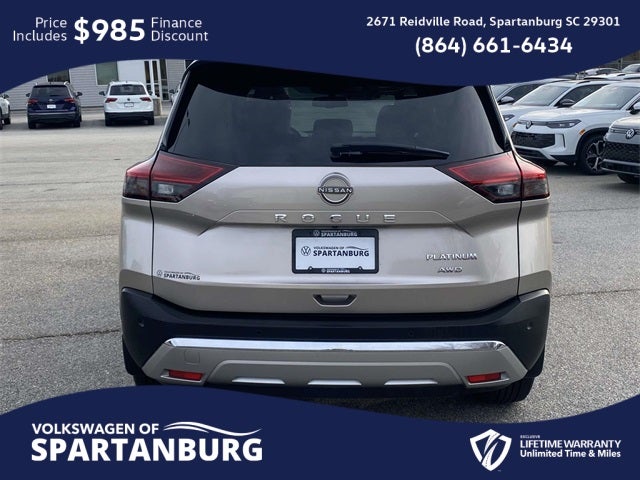 2022 Nissan Rogue Platinum