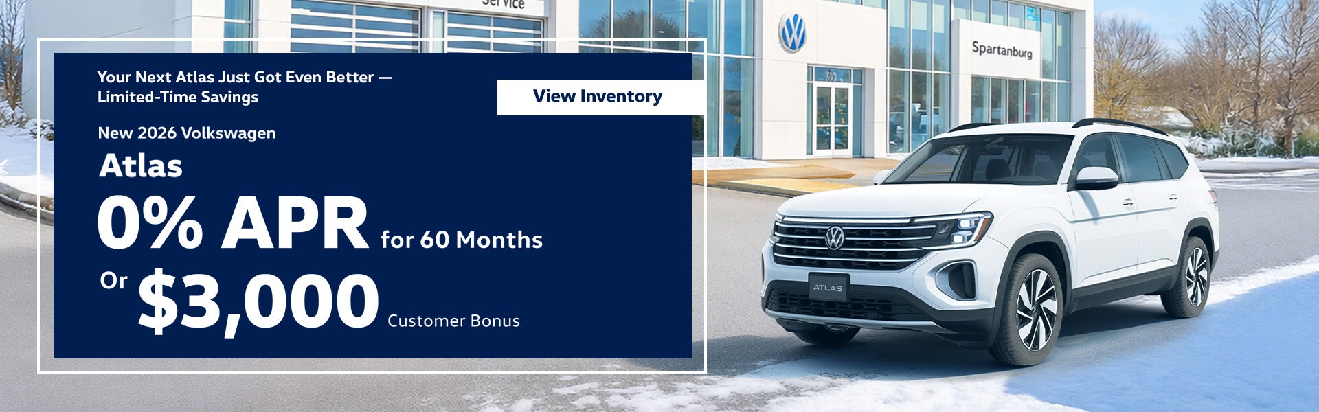 New 2026 Volkswagen Atlas