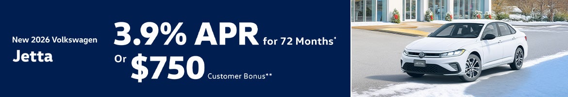 New 2026 Volkswagen Jetta