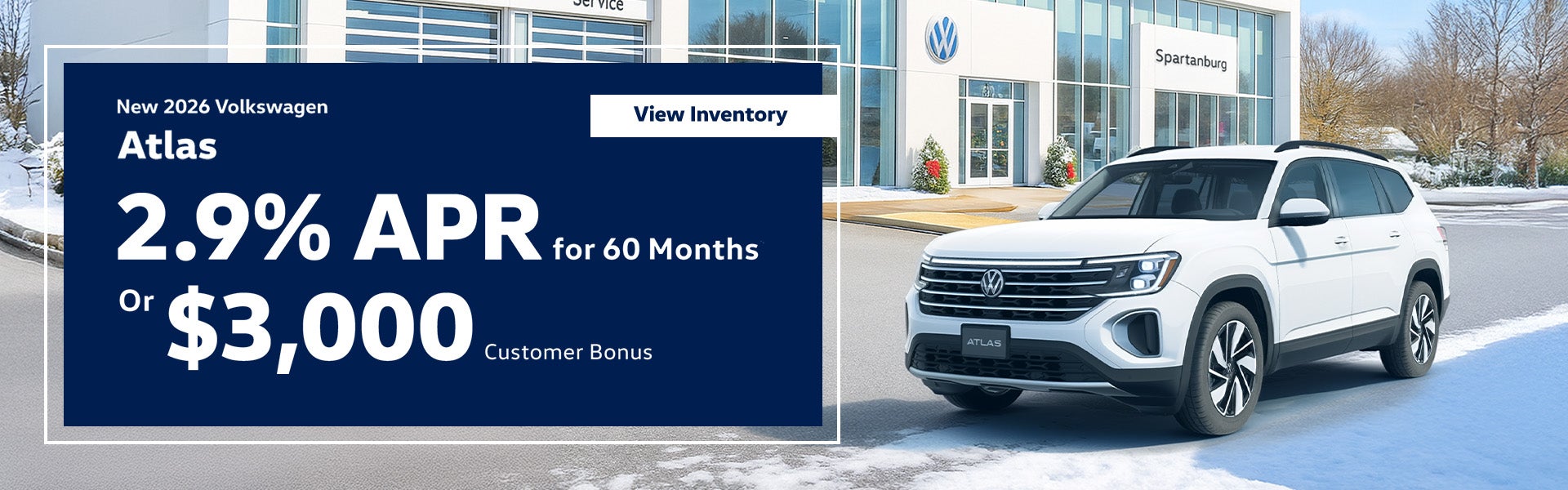 New 2026 Volkswagen Atlas