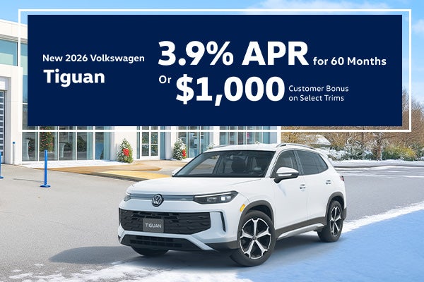 New 2026 Volkswagen Tiguan