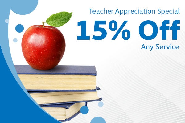 Teacher Appreciation Special