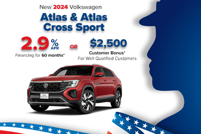 New 2024 Volkswagen Atlas & Atlas Cross Sport